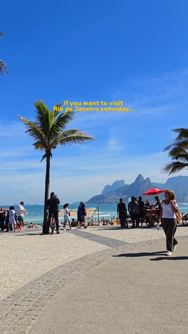 Dreaming of Rio? 🇧🇷 Hit follow for local tips, hidden gems, and everything you need to make your Rio experience unforgettable!