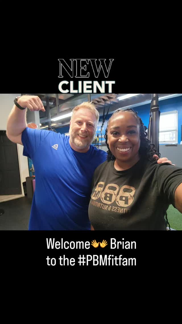 Woop woop #letsgooooo Welcome Brian to the #PBMfitfam
Looking to make some serious #lifestyle changes and he researched the right โ
๏ธ ๐ one that provides PROVEN #RESULTS
Excited to be training 3x a week ๐ช Rome wasn't built in a day but with consistency, Nutritional support, and some major motivation the job will get done! #Fitness #Goals #Motivation #Workout #Nutrition #Support #prettybeastmodefitness #pbmfitness #newclientalert #newclientswelcome #personaltraining #sportnutritionist #mastertrainer #buildingbetterbodies ##buildingbetterhumans #buildingbettercommunities