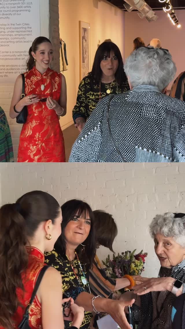 Today is the last day to see our current exhibitions; The Suzy Greenberg MFA Juried Exhibition and Beyond the Darkness, You Can See the Stars, by Fiorenza Pancino. We wanted to share some scenes from the opening to mark the last day, come by and make your own memories. @fiorenzapancino @umn_art @mcadmfa