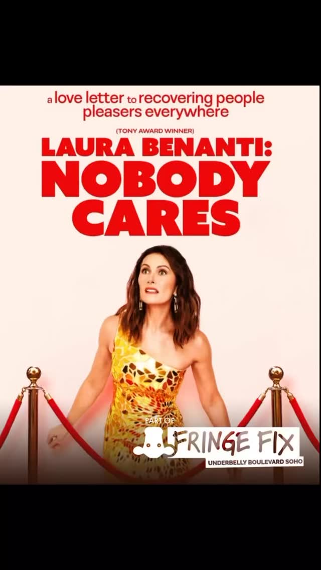 LONDON! Come see LAURA BENANTI: NOBODY CARES on September 2nd. 7pm and 9pm at @underbellyboulevard. Grab your tickets while you can! Can’t wait for our one night stand 😘