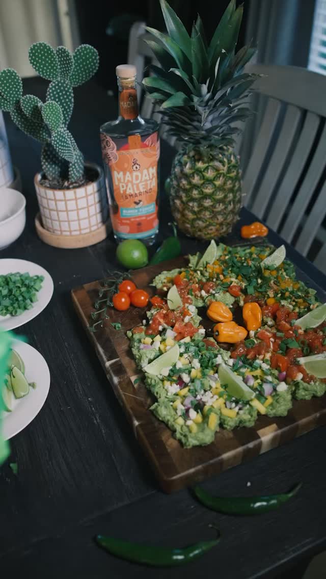 What matches perfectly with Madam Paleta’s three flavor infused tequilas? Three different flavors of guac on your board! With inspo drawn from the viral butter boards, a guacamole board is everything you want out of your avocado appetizer.
There is a tropical guac to wash down with Pineapple tequila. A fajita salsa guac to wash down with Grapefruit tequila. And a spicy pistachio guac to wash down with Tamarind tequila. ¡Salud!
#butterboard #guac #tequilatime #tequila #fyyy #explore #relatable #recipe