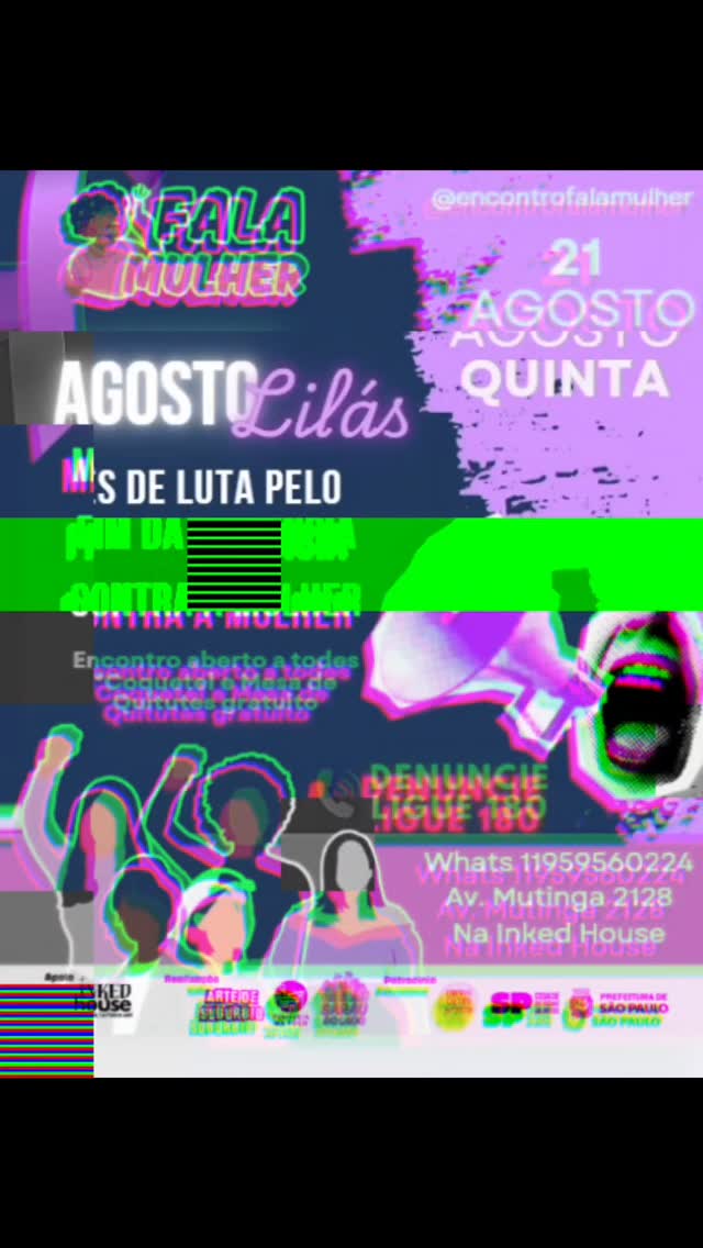 A @inked.house e o @projetoartedesuburbio convida você para se expressar e se conectar juntos atrás da arte e da cultura.
Se liga só no calendário mensal que conta com
@encontrofalamulher
@saraudolado
📍Inked House
@cinepirituba
@temosalgoadizer
📍Biblioteca Brito Broca