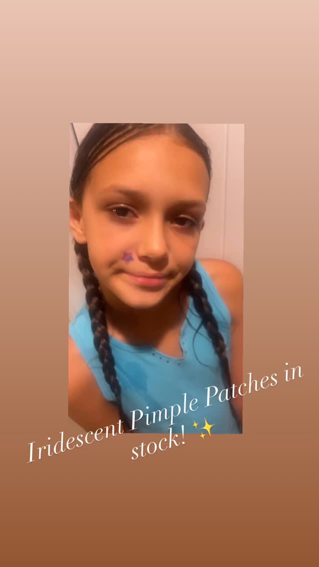 Confidence looks good in every color Teaching her young that skincare is self-love…pimple patches in stock again! 💕✨ 💎 @gem_001._ @vraiespa #hanoverpa #pimplepatch