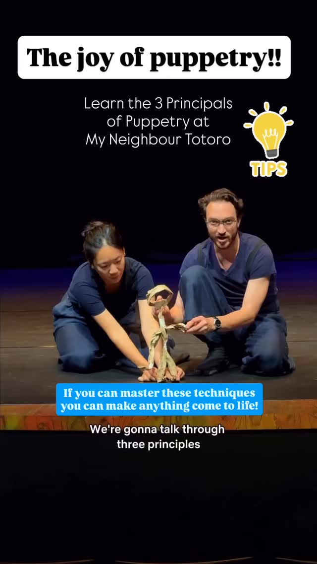 Teaching puppetry is one of my favourite things to do! Learning how to make a pen or some newspaper come to life is pure magic!
and while we’re talking magic…go see @totoroshow on the west end! Best thing I’ve ever seen on stage! (and I’ve seen a lot of things on stage!)
Follow @cyclorama_drama for more performance and acting tips and tricks!
And if you want to learn how to make a puppet like this why not join our newest youth theatre classes! Comment ‘puppet’ to be sent more info.
#youththeatre #puppetry #puppets #studioghibli #totoro #performingarts #drama #acting
