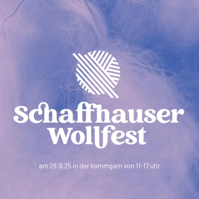 Das Fibre Atelier ist beim Schaffhauser Wollfest dabei!
Am 28. September packe ich neue Schätze und alte Lieblinge ein und bringe sie ins Kammgarn Schaffhausen.
Ich freue mich auf viele bekannte und neue Gesichter, gute Gespräche und jede Menge spannende Projekte.
Alle Infos und alle Aussteller:innen findet ihr auf der Website von @schaffhauserwollfest.
#fibreatelier
#kammgarnschaffhausen
#schaffhauserwollfest