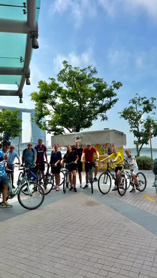 Discover the vibrant essence of Singapore on our 4-hour City Bike Tour! Perfect for first-time visitors, this tour offers a comprehensive overview of iconic sights, landmarks, and ethnic quarters, guided by our fun and friendly Singapore Tourism Board licensed tourist guide. Experience captivating stories at every stop while receiving insider tips on the best activities, dining spots, and local attractions. Kickstart your vacation with this fun and engaging tour to familiarize yourself with the city! More info at www.CityScoot.com.sg #singaporebiketour #biketoursingapore #cyclingtour #mustdotravels #marinabay #singapore #cityscoot