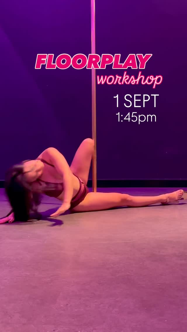 FLOORPLAY WORKSHOP with @chloeuchida on 1 SEPT has been retimed to 1:45pm
Come play with us❣️ OPEN LEVEL, beginners are welcome💕 DM to book TODAY❣️❣️❣️