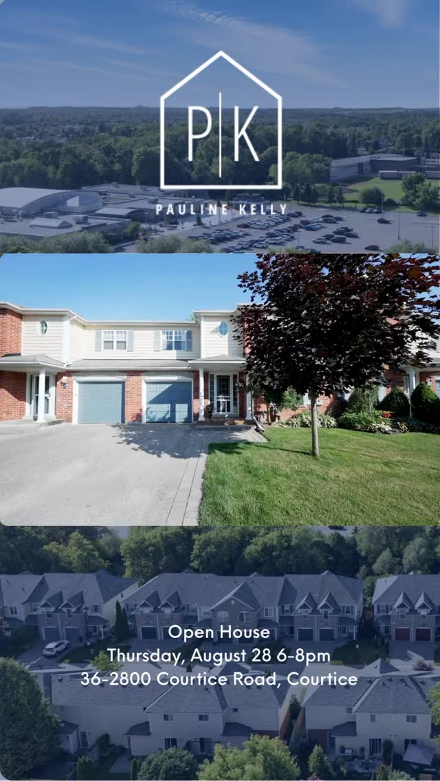 Don’t miss your chance to become a member of this great community! Schools, parks, 401, 407, bus routes, shopping, and the Community Centre steps away; this location has it all!
Hope to see you tomorrow!
36-2800 Courtice Road, Courtice
MLS: E12362511
$659,999.00
#courtice #clarington #realestate #openhouse