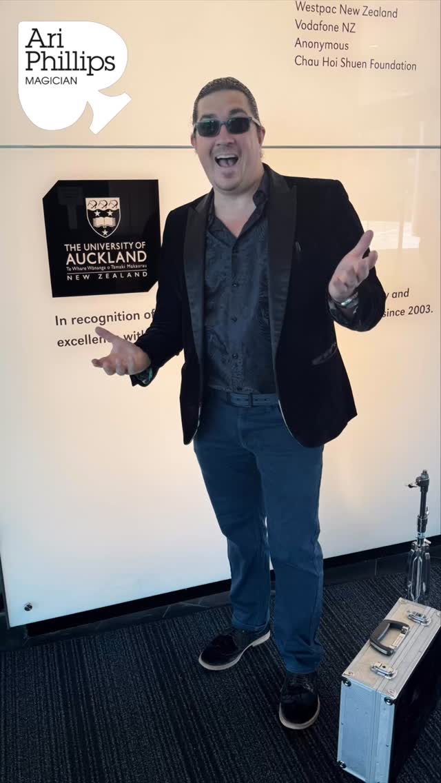 Excellent magic and workshop sessions at the Wellbeing Symposium at the Auckland University for the staff.
Received very positive feedback from the staff who attended who found the magic entertaining, engaging, refreshing, and a great way to step away from work for the day.
15 min show followed by 45 min hands on interactive magic workshop is a great activity ideal for team building, corporate fun days, staff events or just something a little different.
Want to find out more? Send a email or PM and let’s see how we can add magic to your next event :)
Www.ariphillipsmagician.com