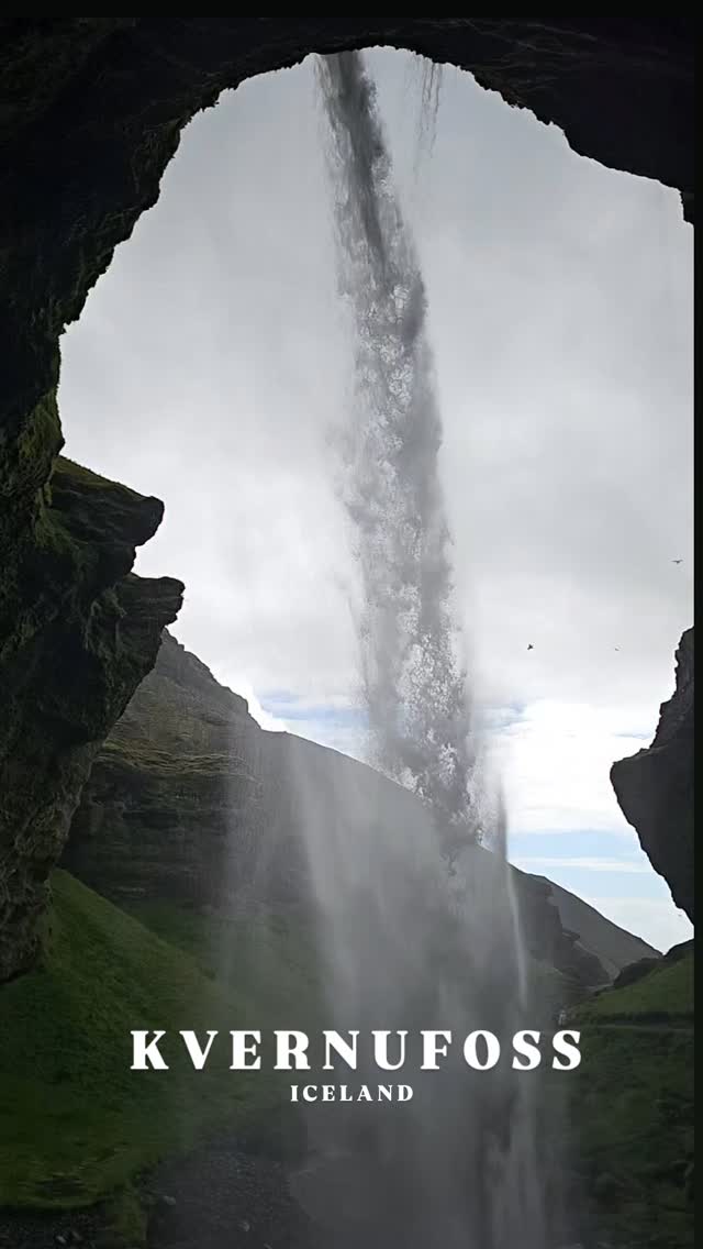 K V E R N U F O S S
#waterfall #iceland #island #landscape #travel #reels