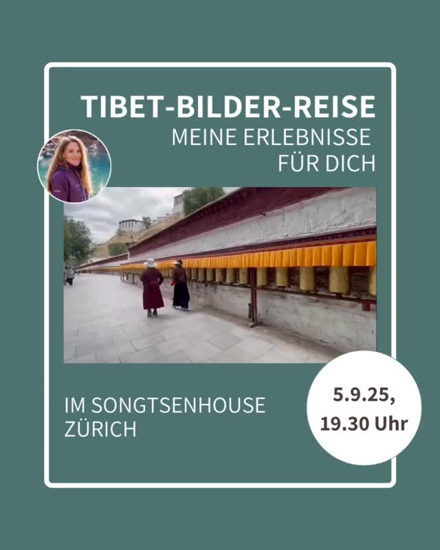 ❤️ALL DAS BERÜHRT MICH ZUTIEFST.
auf jeder meiner Tibetreisen.
🚶🏽NOMADEN ZU BEGEGNEN, MÖNCHEN, PILGERN, HIRTEN.
Die Verbundenheit von Herz zu Herz zu erleben - auch ohne Worte.
🙏MICH GETRAGEN FÜHLEN VON IHREM MITGEFÜHL.
Die mein Herz weich werden lässt.
🤩MICH BEEINDRUCKEN LASSEN VON IHRER PRÄSENZ IM HIER & JETZT.
Die mich innerlich ruhig werden lässt.
🛕DIE ENERGIE DER HEILIGEN PALÄSTE, KLÖSTER UND TEMPEL SPÜREN.
Die mich meiner inneren Kraft gewahr werden lässt.
🏞️WANDERND IN DER WEITE DER NATUR AUFZUGEHEN.
Die mich den fünf Elementen nahe sein lässt.
🧘♀️MEDITIEREND IN UNBERÜHRTE STILLE EINZUTAUCHEN.
Um zu mir selbst zurückzukehren - in den Kern meines Herzens.
❤️ALL DAS MÖCHTE ICH DIR WEITERSCHENKEN.
Von Herz zu Herz.
❣️❣️❣️❣️❣️❣️❣️❣️❣️❣️❣️❣️❣️
🤩LASS‘ DICH INSPIRIEREN VON MEINER TIBET-BILDER-REISE.
🗓️ Datum: Freitag, 5. September 2025
⏰️Zeit: 19.30 Uhr
📍 Ort: Songtsen House, Gubelhangstrasse 7, Zürich-Oerlikon
🖊️JETZT ANMELDEN
unter www.sarawyss.ch/tibetreise.
❣️❣️❣️❣️❣️❣️❣️❣️❣️❣️❣️❣️❣️
🥰WAS BERÜHRT DEIN HERZ AUF REISEN?
Ich freu‘ mich auf deine Erlebnisse in den Kommentaren.
#tibet #spirituellereise #kraftorte
#herzkraft #frauenreisen
TIBET
WANDERN
MEDITATION
YOGAREISE
NATUR
HIMALAYA
KRAFTORTE
HEZRKRAFT
ACHTSAMKEIT