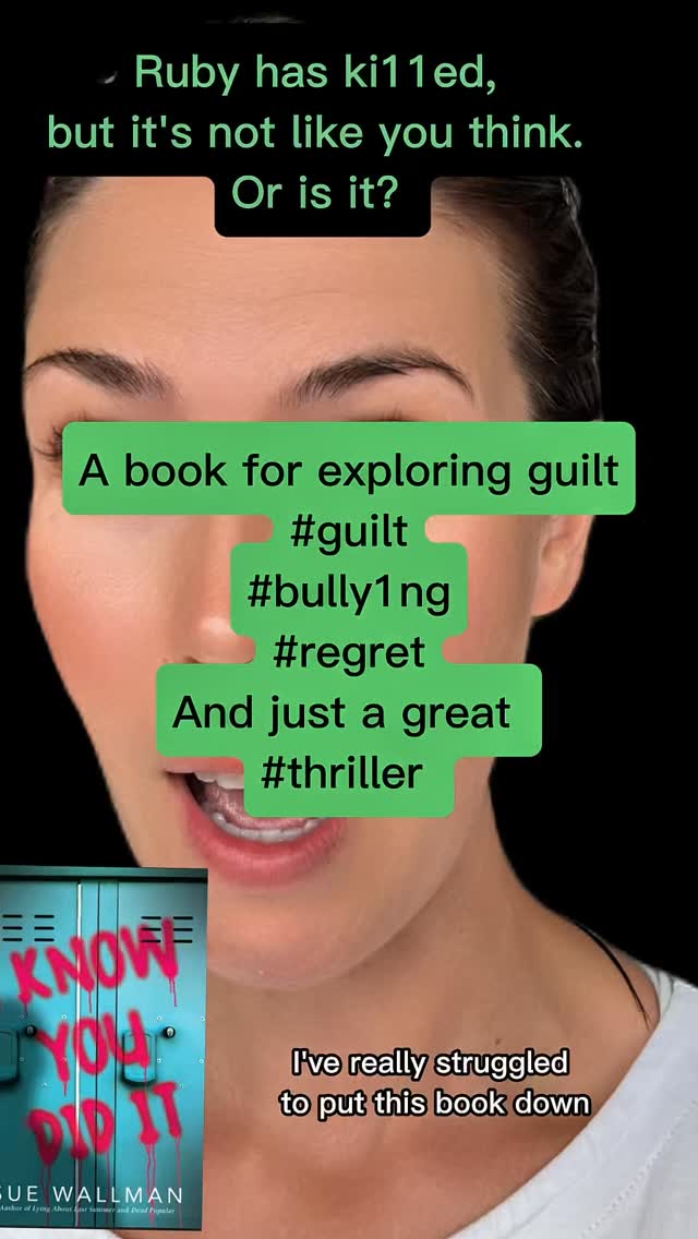 I Know You Did It by @suewallman A book for exploring guilt, regret and bullying. #yabooks #yabookstagram #yabookstagrammer