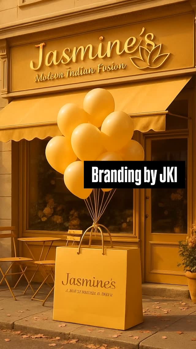 🌿✨ On George Street, something special is brewing.
A restaurant where chai flows like conversation, spices dance together in modern harmony, and every detail feels personal.
That spirit deserved branding just as thoughtful.
From the storefront glow to the atmosphere inside — the story is about warmth, community, and modern Indian fusion.
At JKI Marketing, we don’t just design logos. We create experiences that carry the brand forward.
🎈 Branding by JKI — for Jasmine’s Modern Indian Fusion.
#branding #jkimarketing #smallbusinessnj