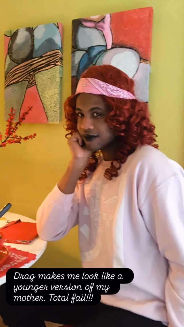 Serving face, curls, and just a hint of chaos đâš Drag really has me out here looking like a younger version of my mother đ
#DragFail or #DragFierce? You decide⊠đđ„
#DragLife #DragTransformation #ServingLooks #QueerArt #FierceAndFlawed #DragCulture #LGBTQ #ExpressYourself