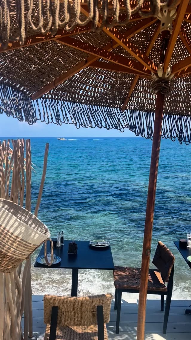 “Golden sun, woven shades, and the sea at your feet… 🌴☀️
Lunch at Med Café isn’t just dining — it’s a vibe.
Fresh Mediterranean comfort food, crafted cocktails, and endless blue horizons.
Come for the view, stay for the taste. 🌊 #medcafe #crete #chersonissos #hersonissos #lunchviews #medcaferestaurant #lunch