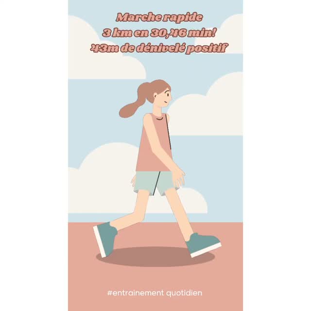 🔥 3 km en 30 min, tous les jours ou je ne fais pas déjà de sport.
Objectif : plus rapide dans 1 mois.
Qui est prêt à relever le défi avec moi ? 👊
#sport #marche #defi #semettreenmouvement