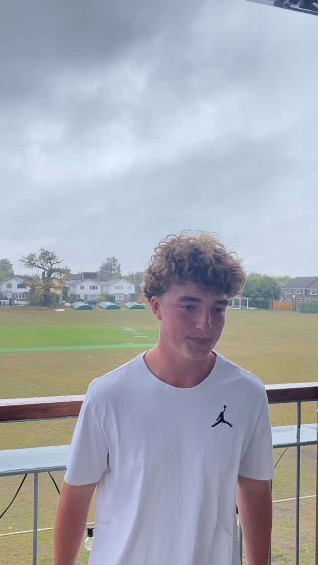What’s that? The boys have made it to the U19 finals day? Here’s a few words from Hugo! #upthehill #bristolcricket #cricket #youthcricket