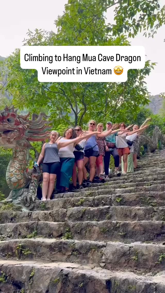 Bookings close TODAY for our 25 Oct Vietnam & Cambodia Adventure and this is just one of the amazing things we get up to in the stunning mountains of North Vietnam! 🤩
Climbing up these steps is completely optional and there’s great views from much lower down too, but at Travel Queen we tend to attract women who want to push themselves a little out of their comfort zone and do something a bit different and more exciting than a ‘normal’ holiday, while having a real good laugh along the way 😁✨
If this sounds like the kind of thing you’re looking for, then for all the info and to read the rest of our amazing itinerary head to the Travel Queen website, where you can also find reviews, send us any messages in the chat and book your place - there’s a link in our profile and our stories 👉
If you’re just finding us, Travel Queen is a super personal group tour operator creating carefully crafted, often life-changing, always empowering, adventures for women, with lots of special little touches, gorgeous accommodation and hidden gems; perfect for the solo female traveller who wants to enjoy it all with the company of likeminded women and a group leader to take care of everything!
If you have any questions, you can give me (TQ owner Mel here 👋) a call on 07399 303859 or arrange a time to chat out of normal office hours to suit you 😊
Follow us for more highlights of our tours and all kinds of solo female travel and woman power inspiration! ✨
#sofetravel #solofemaletravel #grouptravel #sheisnotlost #pov #womanpower #shetravels #travelqueen #povreels
