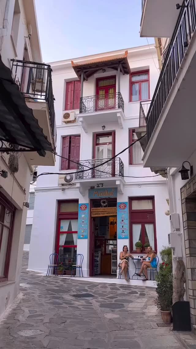 ~~~~~This view hits different. Shoutout to @mediterraneanfoodsnyc for the magic behind the lens 🎥🔥 #mercuriuscocktailbar #skopelosisland