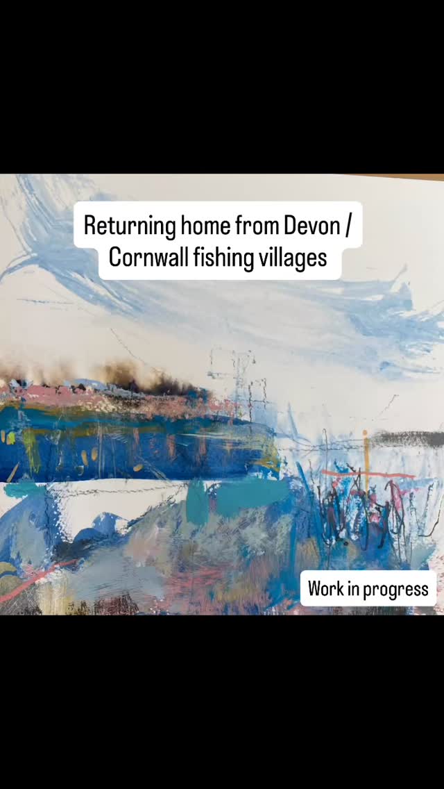 Watching harbour life and gig- races during the summer regattas in Cornwall and North Devon was incredible. So captivating and full of life and energy ! Coming home and trying the capture the movement and beauty in paint is quite an ask but I’m loving giving it a go!
WIP
#cornwallcoast
#seascapepainting
#regatta
#regattaseason
#clovellyharbour
#devonharbours
#cornwallharbourpainting #rosmansfieldart #artistsofinstagram #expressiveart #gigracing
#harbourview