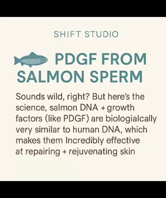 🐟✨ PDGF from Salmon Sperm
Sounds wild, right? But here’s the science: salmon DNA + growth factors (like PDGF) are biologically very similar to human DNA, which makes them incredibly effective at repairing + rejuvenating skin.
🔬 How it Works
• PDGF (Platelet-Derived Growth Factor) is a protein that stimulates collagen + elastin production.
• When derived from salmon sperm DNA, it provides ultra-pure, bio-compatible growth factors.
• Think: faster healing, stronger skin barrier, and enhanced radiance.
✨ Benefits with Microneedling
When paired with microneedling, salmon sperm PDGF helps:
✔️ Repair damaged tissue faster
✔️ Boost collagen remodeling for firmer skin
✔️ Improve fine lines, texture, and hydration
✔️ Leave skin glowing + resilient
#PDGF
#microneedling
#77079
📍 shift studio aesthetics
14780 memorial drive suite 107
Houston tx 77079