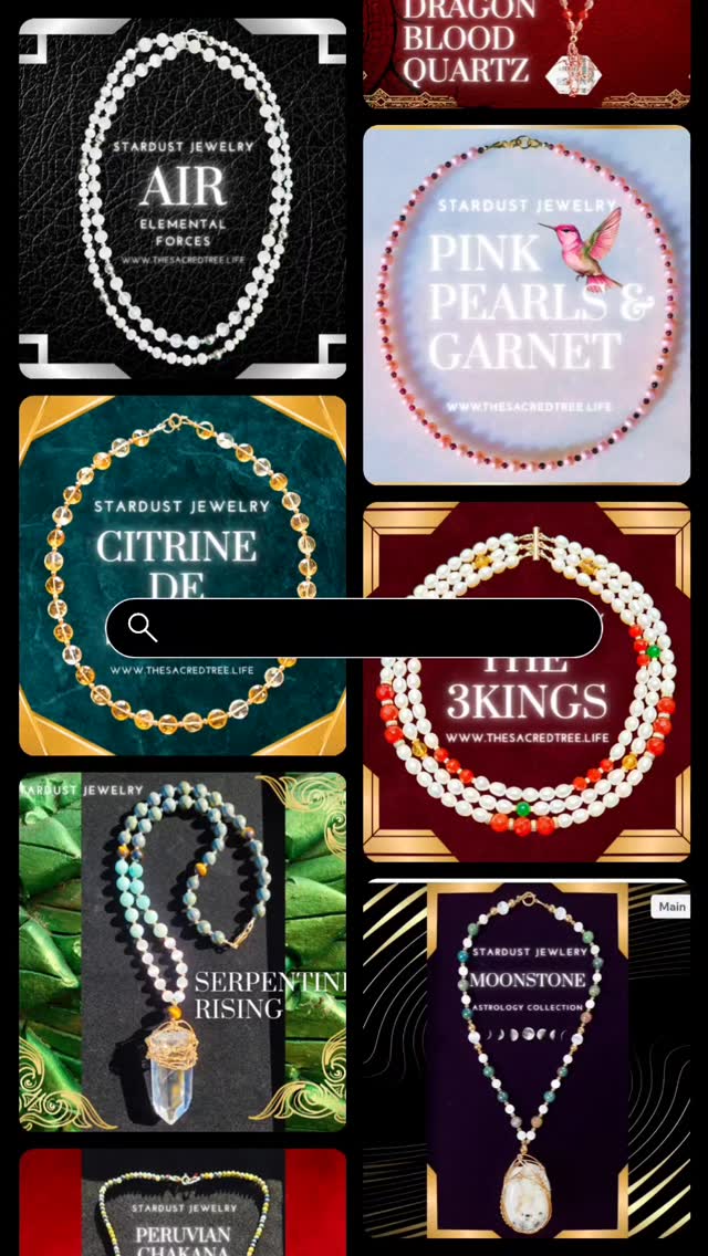 For those seeking more than just adornment, our family-crafted jewelry collection brings together nature's most powerful elements to enhance your personal energy and reflect your inner journey...Stay Solid
#thesacredtree #stardustjewelry #starsteppers #crystal #gemstone #jewelry #collection #soultribe #worldwide #love #eternal