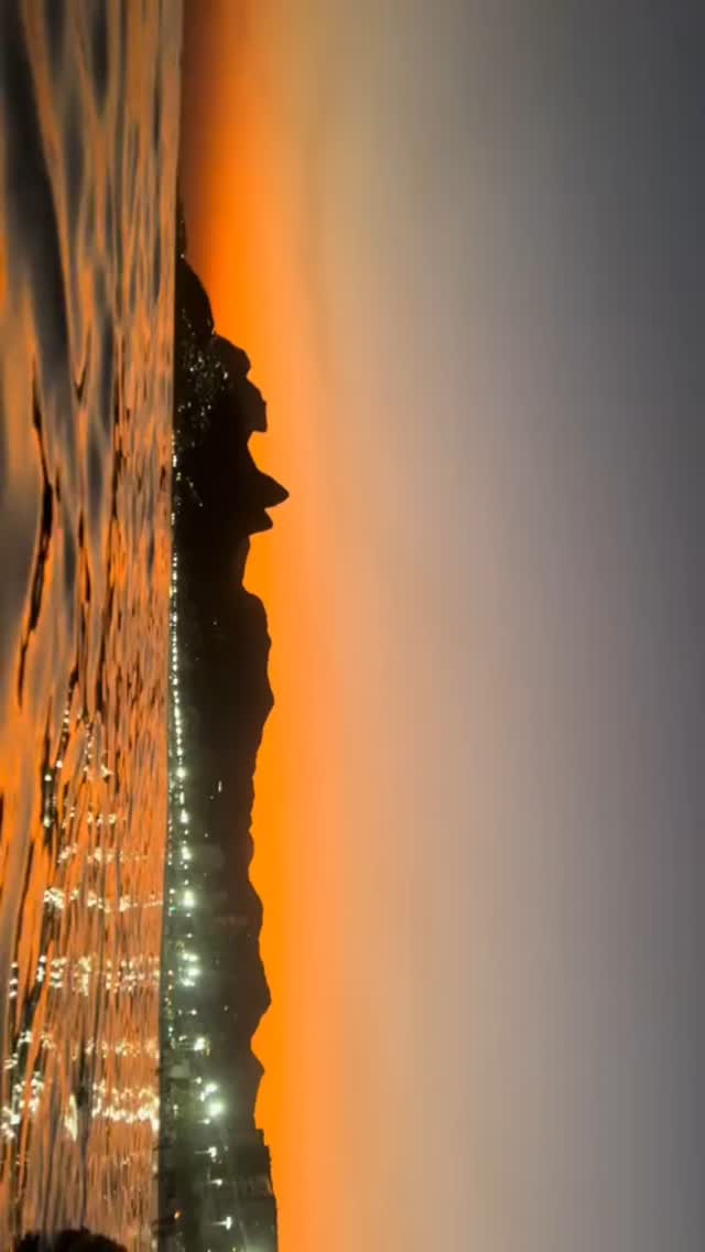 sunsets in Ipanema 🇧🇷 just hit different