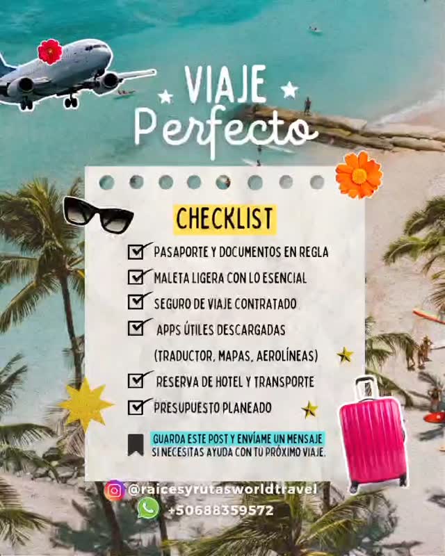 Estás a un paso de conseguir tu viaje soñado...