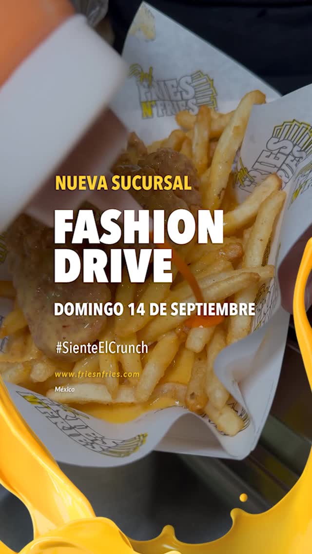 🇲🇽 ¡Monterrey! Te esperamos este domingo 14 de Septiembre a partir de las 12:00 hrs en Fashion Drive. ¿Listo para sentir el crunch?