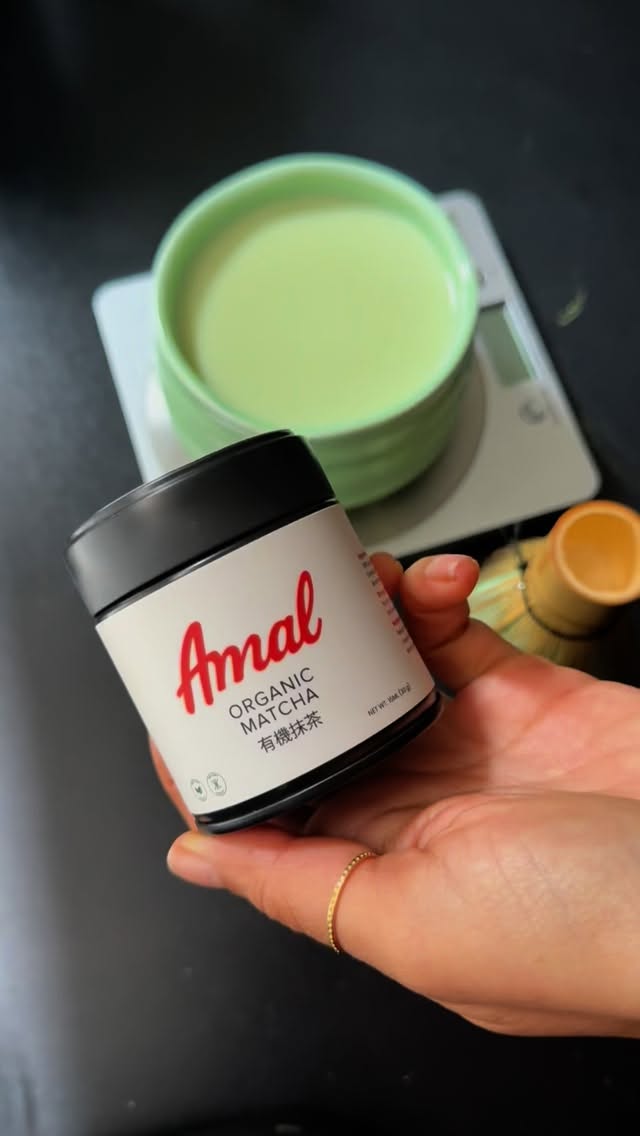 30grams in a Tin with some of the best Ceremonial Grade Matcha from Uji, Japan!!! ๐ซ ๐คค๐๐๐๐ฅน #AmalMatcha #matchacrew #ghanamatcha