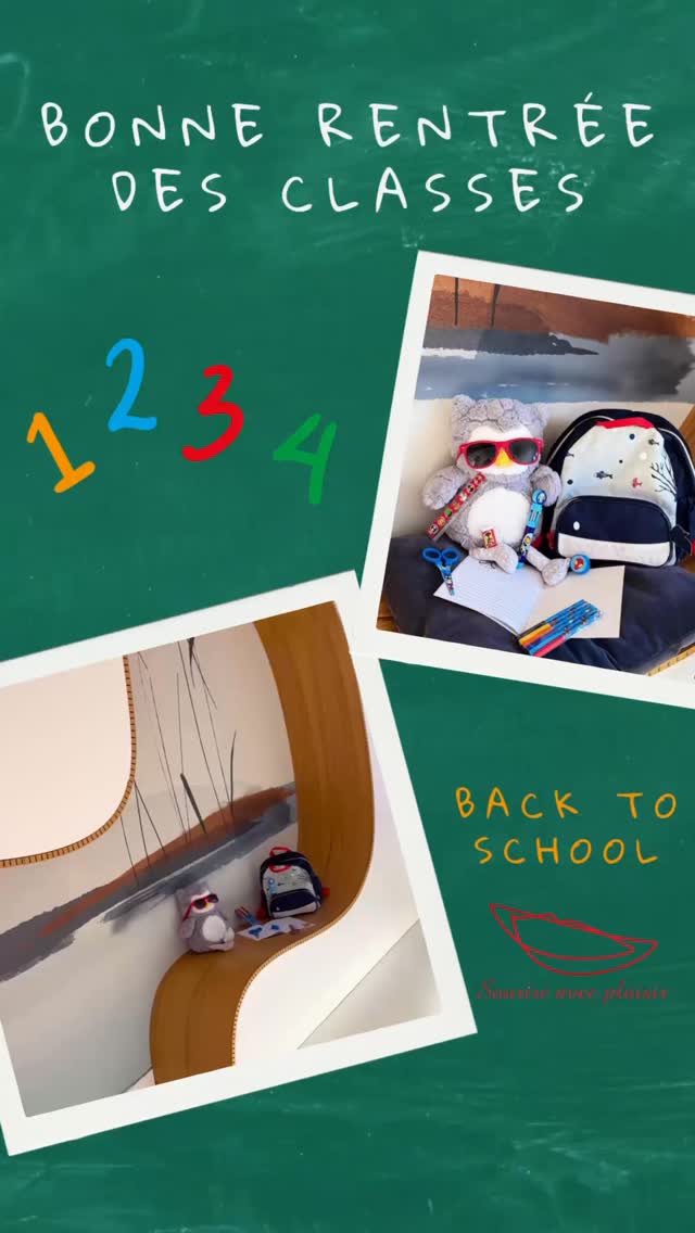 🎒😁 Back to school !
Les jolis sacs d’école vont bientôt envahir notre salle d’attente… et on adore ça !
Bonne rentrée à tous 💙✨
#larentréescolaire #backtoschool2025📚✏️ #rentreedesclasses #jolissacs #boncourageàtous #bonnerentréeàtous #cabinetorthodontie #clinique #smilesmulhouse #drvivianasereanu #mulhouse #alsace #sourireavecplaisir