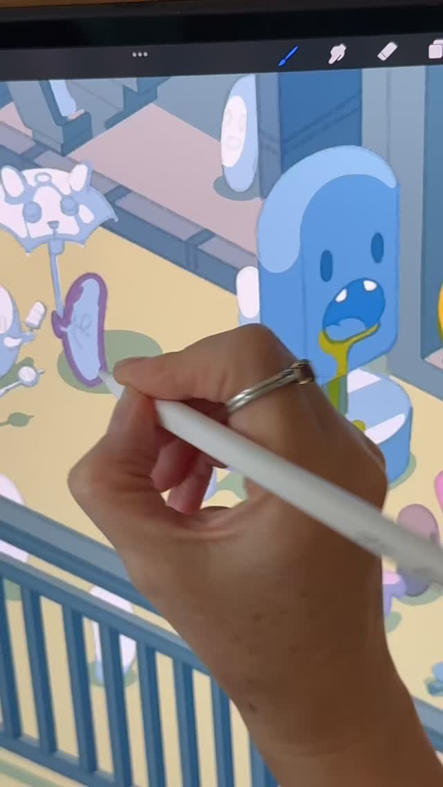 🍭👻 One of my least favourite things to do is talk about the meaning behind my art. Often I’m not even sure there is one. Not every piece starts with a deep idea. Sometimes I don’t have the words straight away. I make things because they feel good and because it’s fun. The meaning often comes later, when I step back and see what’s there. It’s rarely part of the planning process. #meaningbehindit #artstory #somuchcandy