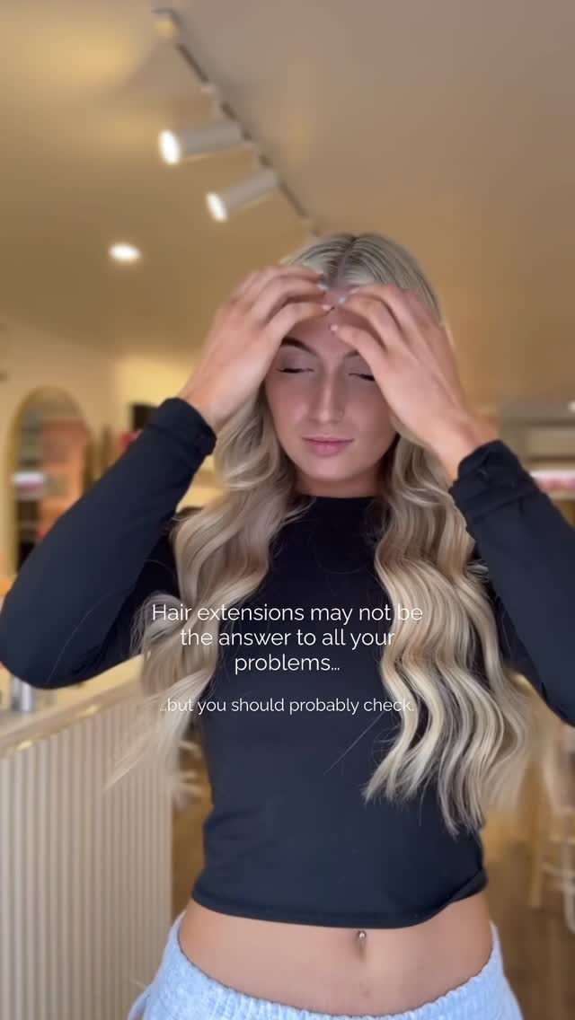 You never know 🤷♀️🤭
#hunny #hunnyhairextensions #canberrahairextensions #hunnylifestyle #hunnyquote #geniusweft #invisiweft #brunettehairextensions #blondehairextensions #blondehair #brunette #canberrablondes