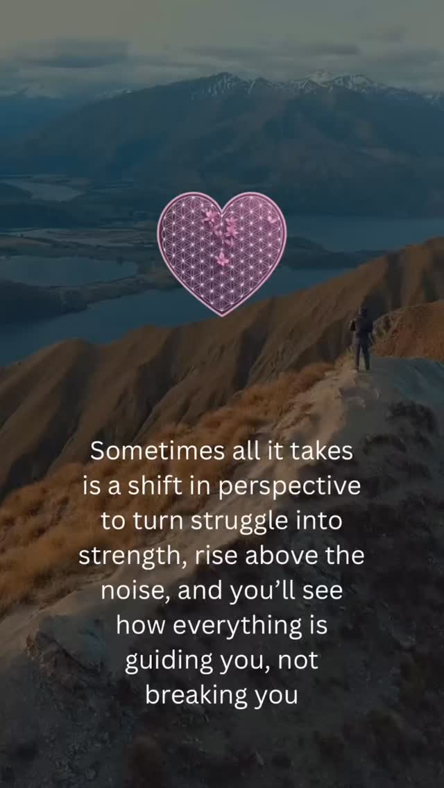 ✨ Monday Reset ✨
Sometimes the only thing standing between struggle and strength is perspective. 🌄
This week, rise above the noise, shift your view, and trust that every step is guiding you, not breaking you.
You’ve got the power to turn challenges into clarity and setbacks into stepping stones.
Let today be the start of a week where you see the bigger picture and remember how strong you truly are. 💫💜
Happy Monday — keep going, keep growing. 🌸
#mondaymotivation #ResetAndRise #strengthwithin #keepgoing #freshstart