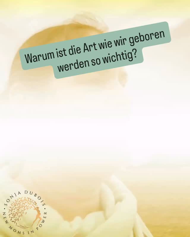 „Unsere erste Erfahrung im Leben ist Geburt. Und sie hinterlässt Spuren für immer.“ #newmomsinpower #hypnobirthing #schwanger2025 #geburtsvorbereitung #heilendeGeburt