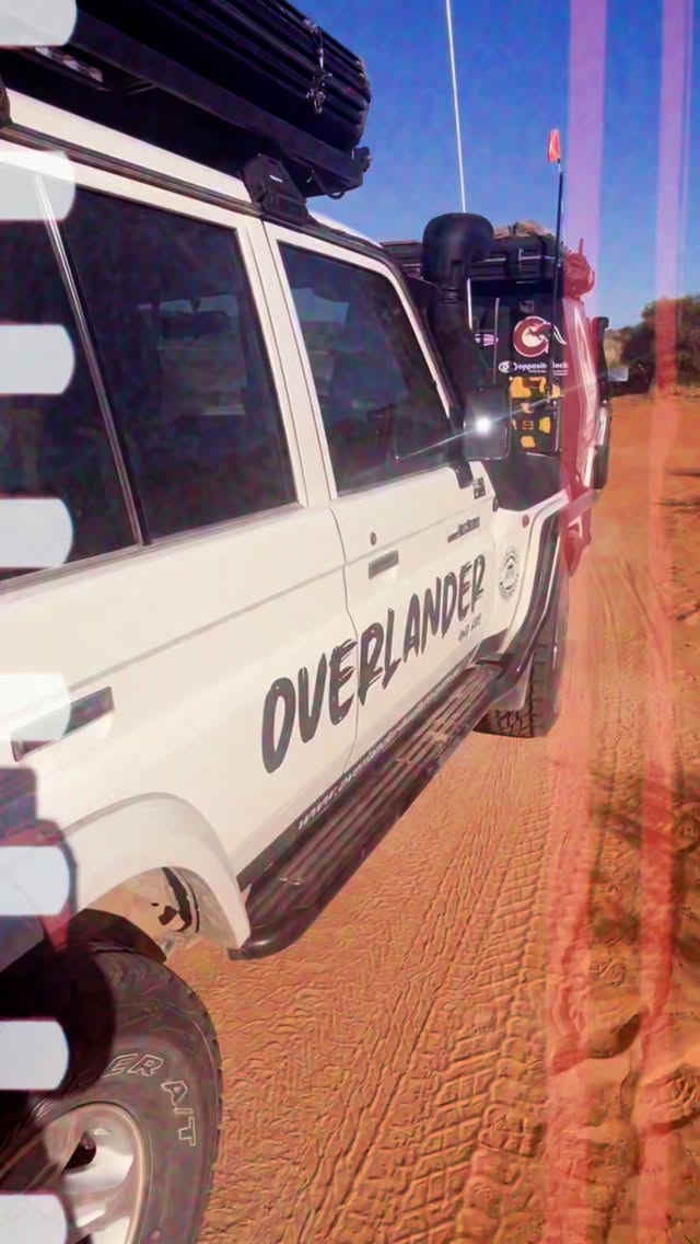 Ya havin a good time mate? Just get out there and do it! Australian Outback at its best. #toyotahilux4x4 #4wdaustralia #adventureawaits #exploremore #outback #simpsondesert