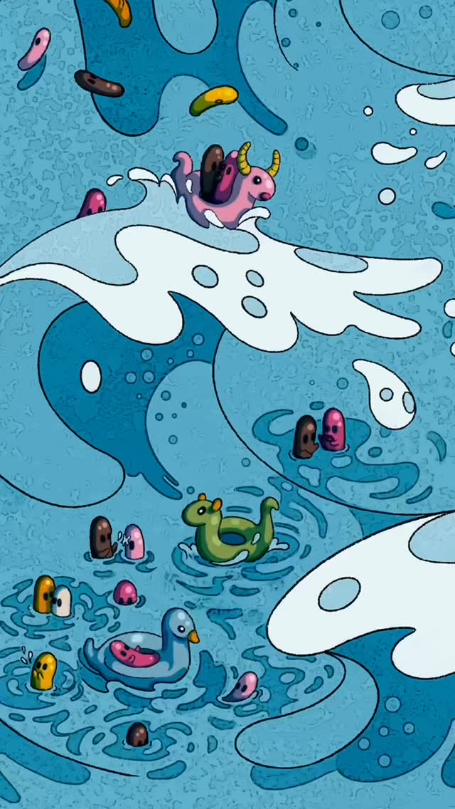 🍭👻 This piece is currently on show at @atelierbrighton you can purchase is from there beautifully framed with art glass. Their show is on till 14th September so get down and see it alongside lots of other great art if you’re in the area. #brightonart #brightongallery #popsurrealart #dreamscapeart