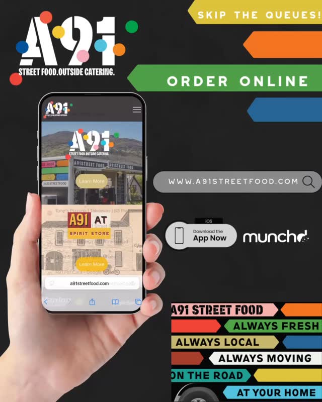 Skip the queues and order online! 📱
Our website now allows you to order food from our Food trucks for collection during any of our open times !
📍Sat & Sun - Ghan road, Carlingford -11am-4pm
📍Mon & Fri - North Link Business park, Dundalk - 10am-3pm
Order through our own website:
🧷https://www.a91streetfood.com
Or through the @munchd.io app
#a91streetfood #munchd #alwaysmoving #atyourhome #atyourevent