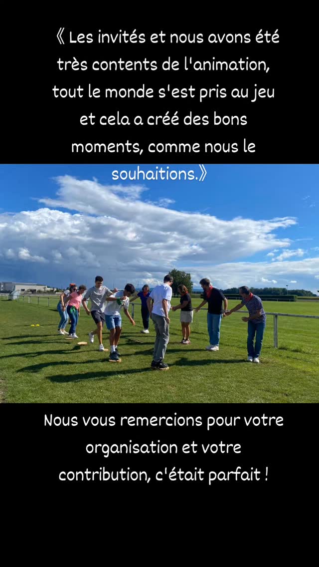 《 Merci encore pour tout ! 》
Laurence & Raphaël
#olympiadesalsace
#allonsjouerdehors
#anniversaireenfamille
#mercichersclients