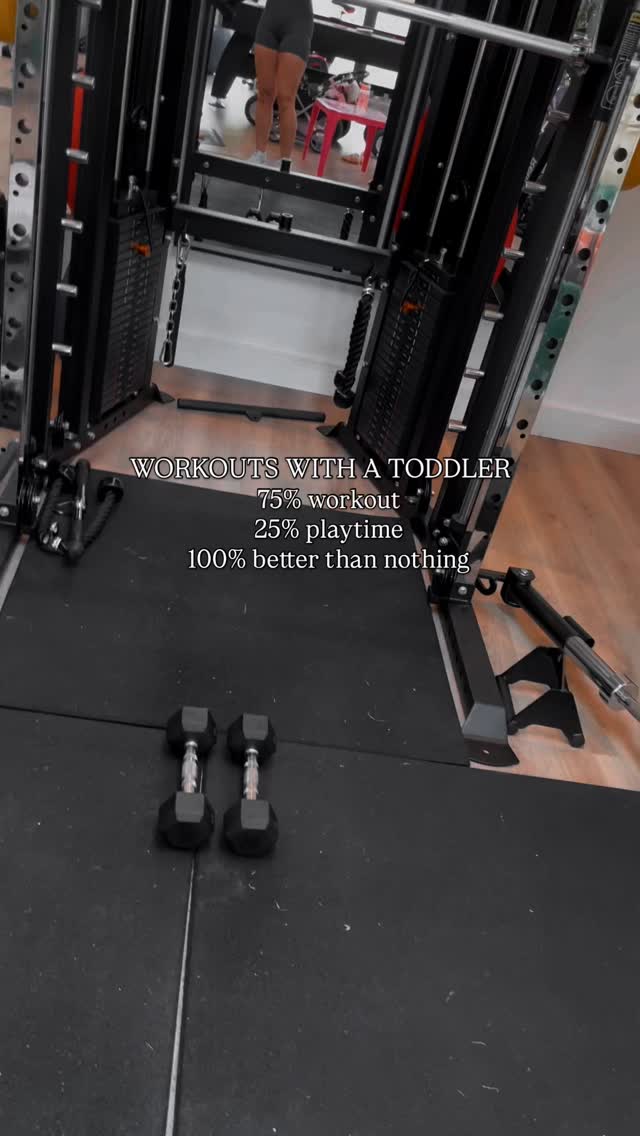Our workouts often look like this as parents, working out, whilst sorting snacks, colouring or playing (or scribbling all over your workout notes 😅)
I often get asked, how do you workout with your child? And it’s definitely different 😂 but honestly so fun! We love family workouts and Ottie asks to ‘go to the gym!!’
It’s about showing up, remembering it’s not about perfection and anything is better than nothing.
Most of my classes are full of children joining in, being carried, playing in the background and it’s the best to be able to help busy mums be able to do this ❤️
Keep going mummas, you’ve got this!
#workoutwithkids #mumfit #mumlife #strong #strongmum #workouts