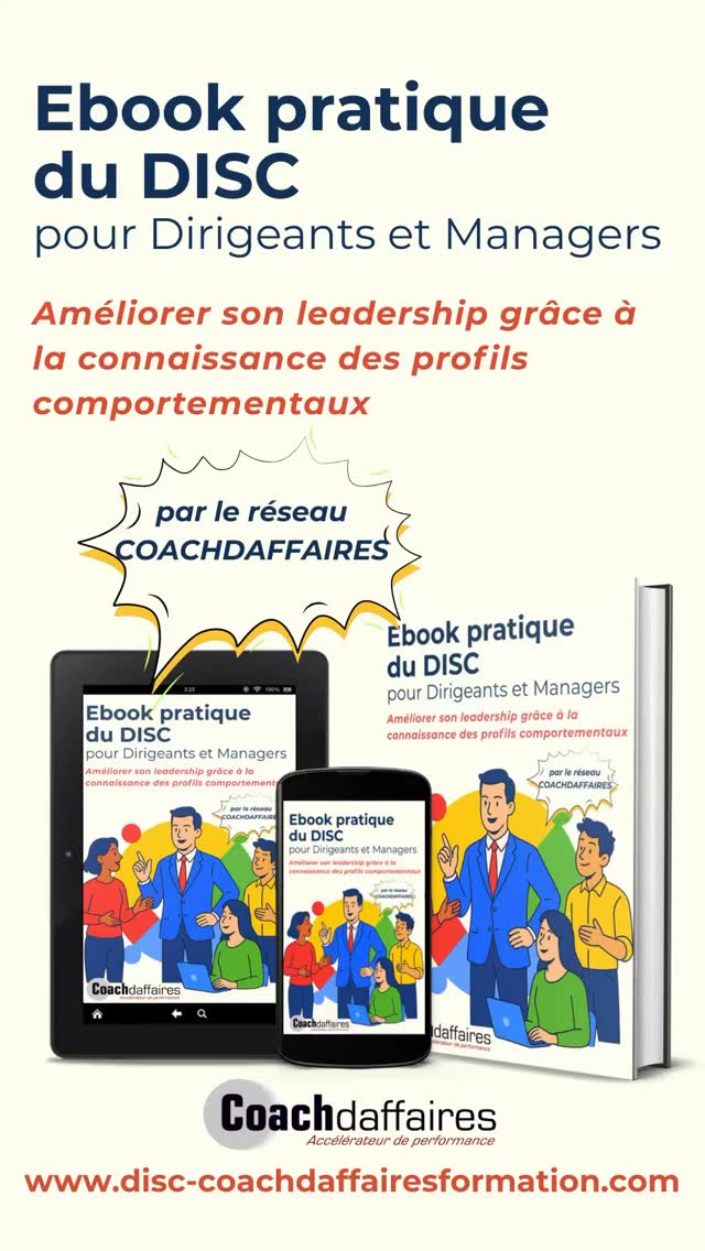 📘 𝐍𝐎𝐔𝐕𝐄𝐀𝐔 : 𝐋’𝐄𝐛𝐨𝐨𝐤 𝐩𝐫𝐚𝐭𝐢𝐪𝐮𝐞 𝐝𝐮 𝐃𝐈𝐒𝐂 𝐠𝐫𝐚𝐭𝐮𝐢𝐭 𝐩𝐨𝐮𝐫 𝐥𝐞𝐬 𝐦𝐚𝐧𝐚𝐠𝐞𝐫𝐬 !
👉 Gratuit, clair et concret, il vous aide à :
✔️ Comprendre les 4 profils #DISC (🔴🟡🟢🔵)
✔️ Adapter votre management à chaque style
✔️ Améliorer la cohésion et la communication de vos équipes
🎁 Téléchargez-le gratuitement ici : https://www.disc-coachdaffairesformation.com/guide-manager-disc
#Leadership #Management #Cohésion #Coachdaffaires #ebookdisc