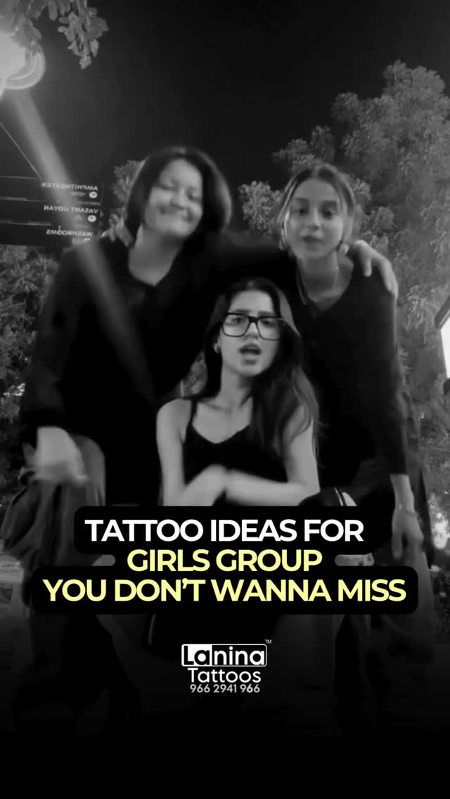 Tattoo Ideas for your Girl gang
.
#tattoo
#tattoodesign #tattooideas
#laninatattoos
#tattooedgirls