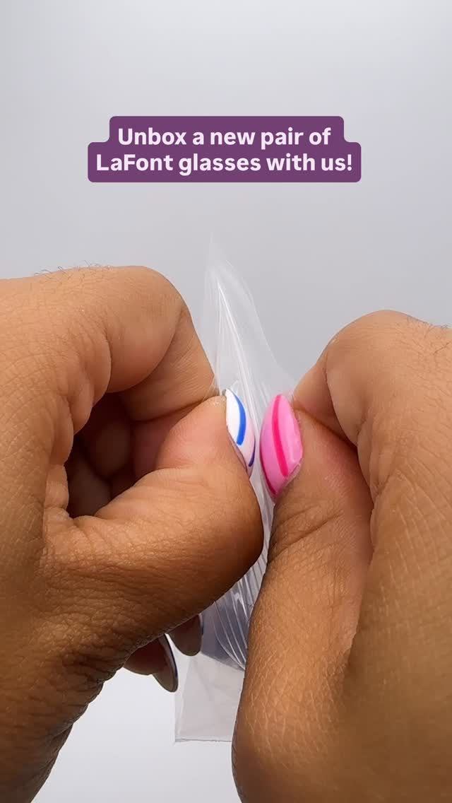 Unboxing day! We just received a huge shipment of new @lafontparis frames, and we’re dying to show you a few. Here’s our pick of the day! 🪻💜