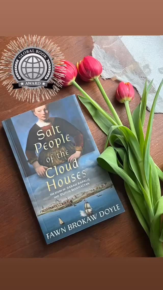My novel won the silver medal in the Global Book Awards🎉🥳
Congrats to the other winners in the Historical Fiction - Renaissance category🥂
Salt People of the Cloud Houses is about my 8th great-grandmother, the first European child born in New York (400 years ago) when it was a Dutch colony. It’s a coming-of-age story of a frontier woman, but also of the city that would become New York.