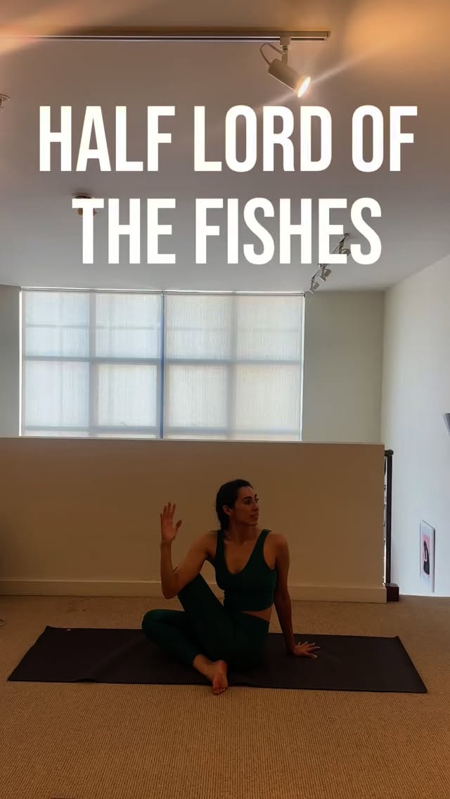 This week we’re flowing into Half Lord of the Fishes Pose (Ardha Matsyendrasana) 🐟
A grounding seated twist that energizes the spine, opens the shoulders, and helps release tension in the back. Perfect for balancing strength with ease.
🔥 Benefits:
• Improves spinal mobility
• Aids digestion + detoxification
• Stretches shoulders, hips, and neck
💡 Tip: Root down through both sit bones and lengthen the spine upward before twisting deeper.
(My assistant Layla heard this week’s pose had fishes and she came to investigate 🐈⬛
Try this at home or in person at this week’s free yoga class in Golden Gate Park. We are offering free yoga classes all summer long!
📍The Whale’s Tail, 14th Ave East meadow, (near the rose garden)
⏰ 11AM-12PM
🗓️ Saturdays All Summer Long (check schedule online)
🔗 link in bio to sign up for class
Outfit: @carbon38
🏷️
.
.
.
.
.
#sanfranciscoyoga #sanfrancisco #bayarea #bayareayoga #freeyoga #freeyogaclass #outdooryoga #outdooryogasf #outdooryogaclass #sf #sfyogateacher #sfyoga #sfwellness #sfbayarea #thesweatlifesf #thesweatlife