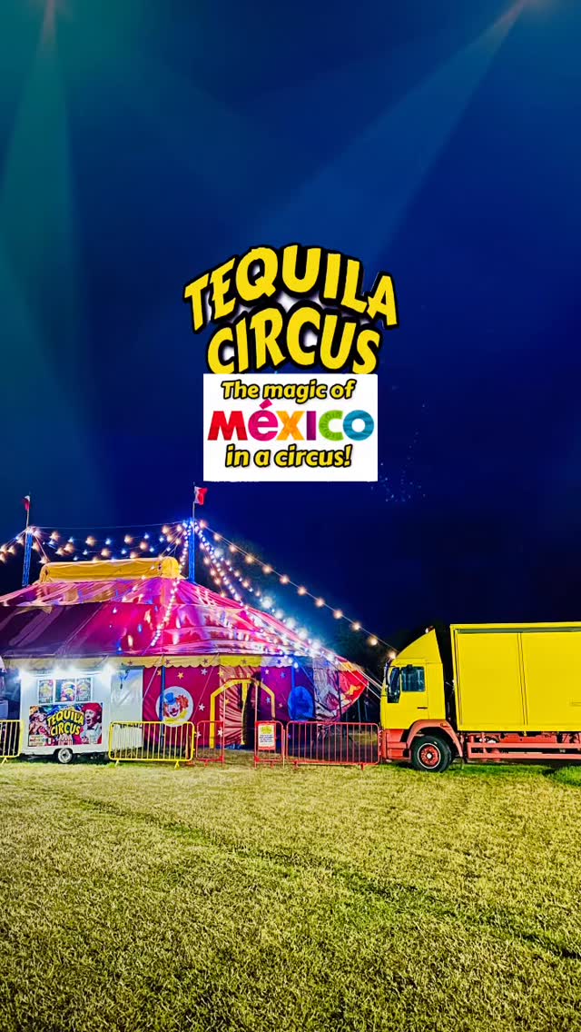 🇲🇽Para ti! 🇬🇧For you! @tequilacircus is ready and waiting for you at Yeovil Showground 🤗 Come and join us under the Tequila Circus Big Top for 90 minutes of fun, laughter, amazing circus artists and the heart of Mexico in a big top! ✨🎪🍿
Showtimes this week
Wednesday 10th ~ 7pm
Thursday 11th ~ 5pm & 7:30pm
Friday 12th ~ 5pm & 7:30pm
Saturday 13th ~ 2pm & 5pm
Sunday 14th ~ 2pm only
Nos vemos en el circo! See you at the circus!