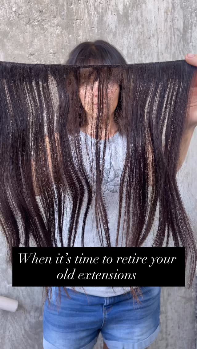 She definitely got her money’s worth out of those things 💵 but the right cut reminds her she doesn’t need them 😮💨