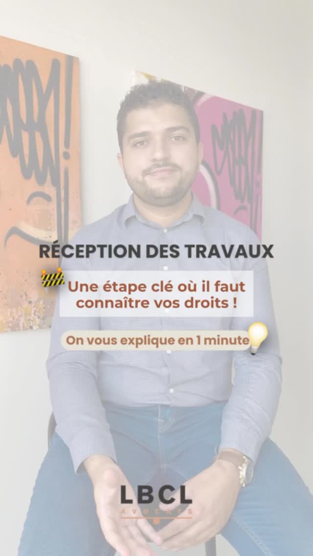 ๐ Dans un projet immobilier, la rรฉception du chantier reprรฉsente une รฉtape importante
Lorsquโon construit ou rรฉnove, la rรฉception marque la prise de possession des lieux, mais attention cโest aussi le point de dรฉpart des garanties lรฉgales offertes par les constructeurs ! โ
ร cette รฉtape, vous rรฉalisez le tour complet de votre ouvrage, vous signez le procรจs-verbal de rรฉception et vous avez la possibilitรฉ dโรฉmettre des rรฉserves.
๐ Notre conseil : prรฉvoyez un dรฉlai dans le procรจs-verbal pour la levรฉe de ces rรฉserves. En cas de non-respect, il sera bien plus simple dโobtenir la condamnation de lโentrepreneur ร exรฉcuter ses obligations.
Vous vous apprรชtez ร rรฉceptionner un chantier ou vous vous posez des questions sur vos droits ? Contactez notre cabinet pour รชtre accompagnรฉ.
#Avocats #Immobilier #Droitimmobilier #Construction #Rรฉception #Chantier #LBCLAvocats #Normandie #France #Paris #Renovation #Maison #Appartement #Garanties