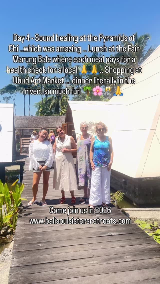 #bali #baliretreats #womenwhotravel #womensretreats #baliwomensretreats #wellnessretreatinbali #comejoinmeinbali #balisoulsistersretreats