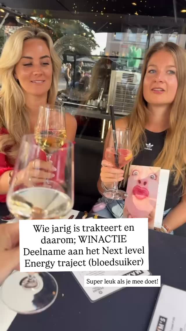 31 jaar it issss!!
Cliche, maar wat gaat de tijd snel. Het lijkt ook steeds sneller te gaan als we ouder worden. Daarover lag ik gisteravond in bed na te denken. Hoe kan het dat we / ik dat gevoel hebben? (Iets om over na te denken)
Omdat ik jarig was afgelopen zaterdag tijd voor een win actie!!
Wat kun je winnen?
🔥Plek in het Next level Energy Traject (voorheen Bloedsuikertraject) t.w.v. €277,- Startdatum 30 sept!
Wil je mee doen?
🔥 Reageer met YES in de comments en ik stuur je een DM met het aanmeld formulier
Super leuk als je mee doet 💕